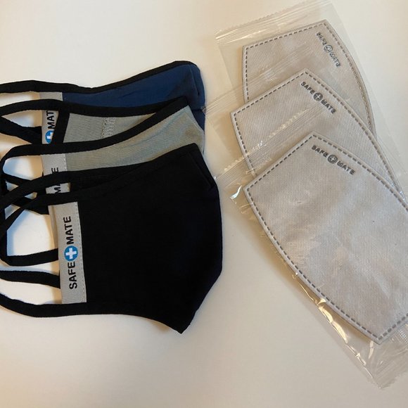 NEW 3pk Safe Mate x Case Mate - Kids Face Mask (Ages 7-11) - Washable & Reusable - Picture 6 of 8